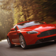 An Aston Martin Vantage.